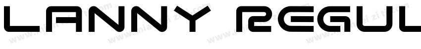 Lanny Regular字体转换